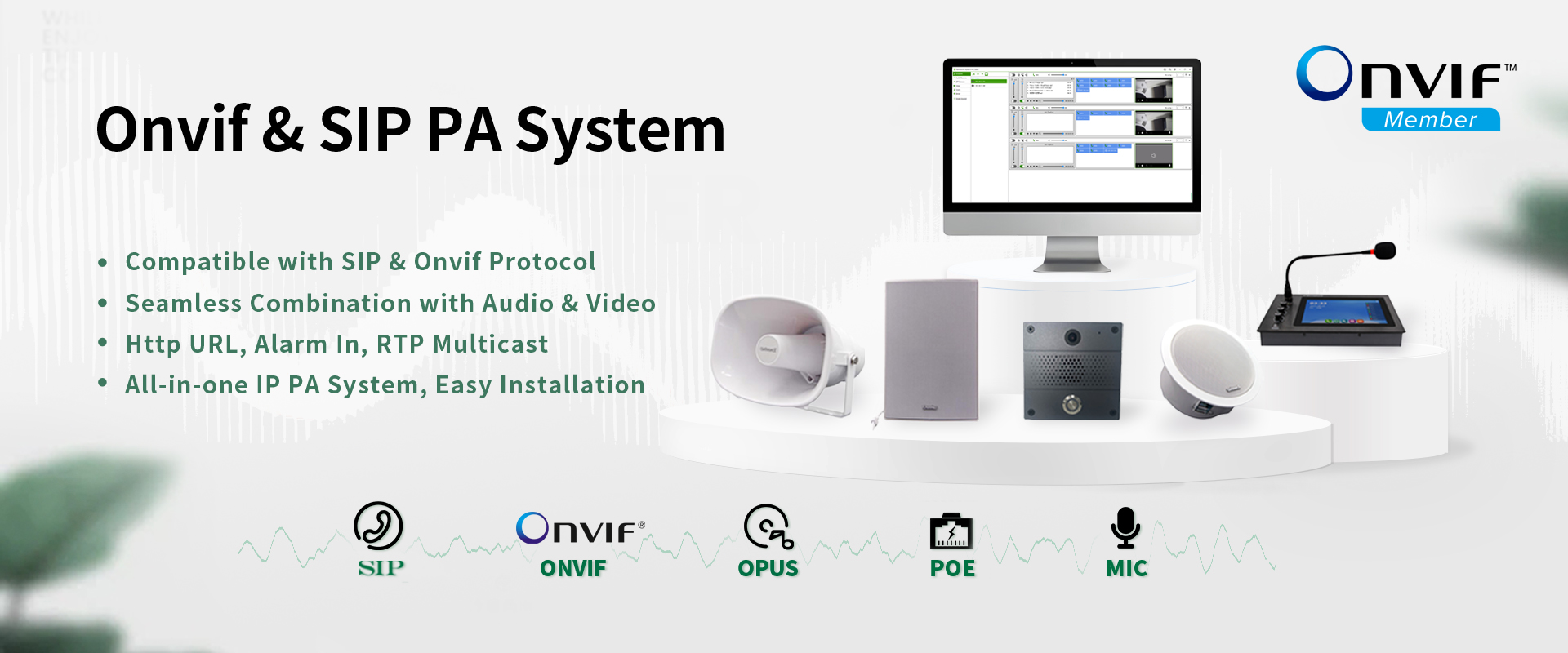 ip addressable speakers