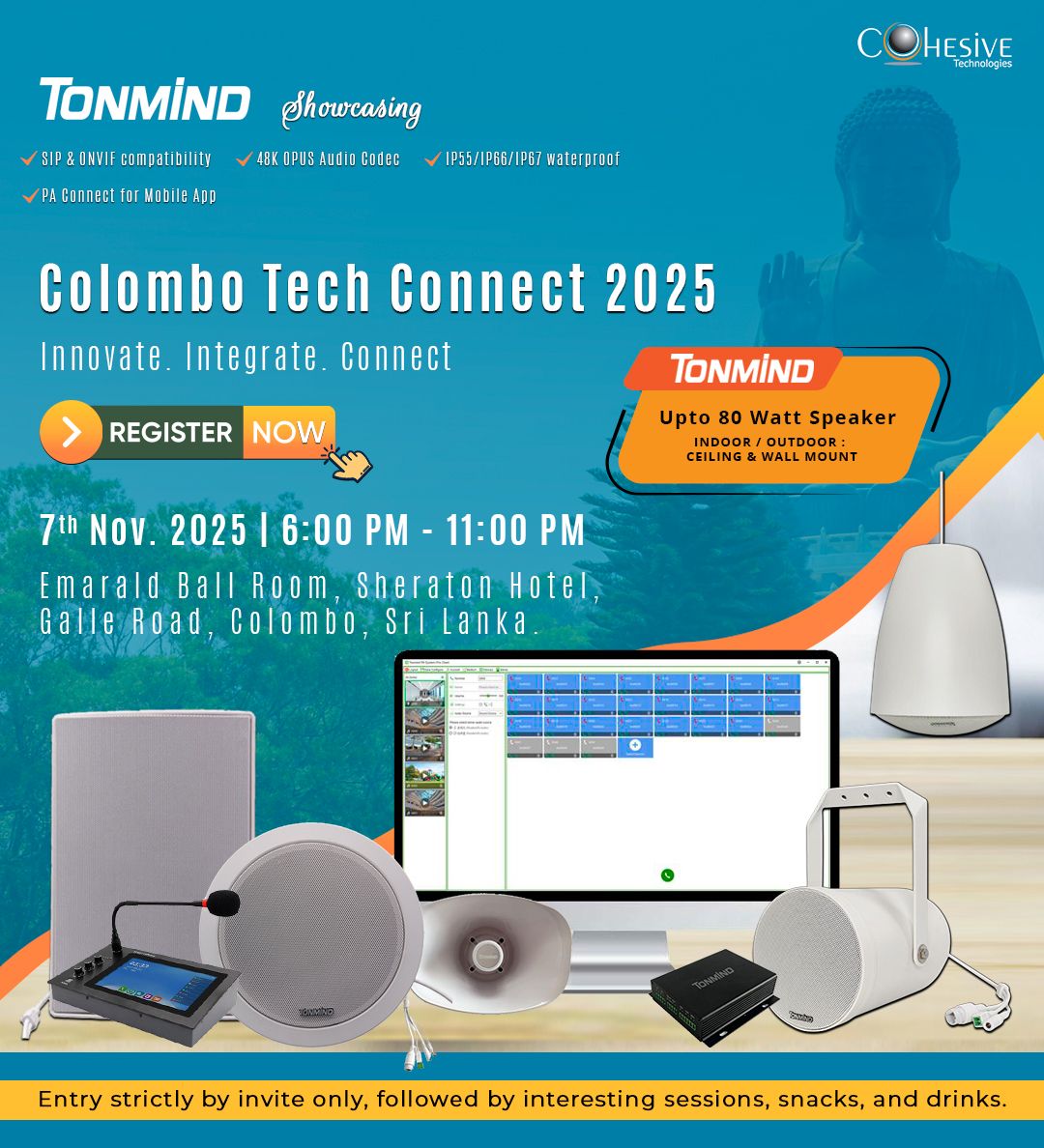 Cohesive Technologies & Tonmind가 주최하는 Colombo Tech Connect 2025